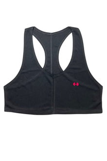  BLACK/ RED ATHLETIC SPORTS CROP TOP