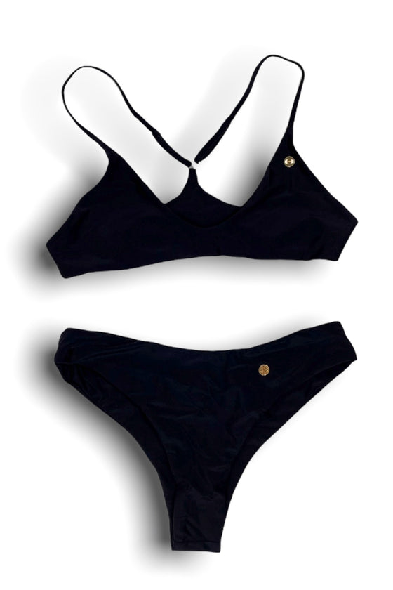 SWIMSUIT BLACK PLAIN