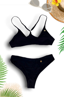  SWIMSUIT BLACK PLAIN