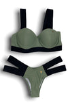 BIKINI PALM GREEN PUSH UP