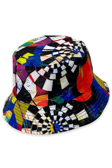  BUCKET HAT ABSTRACT REVERSE
